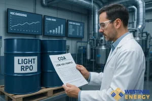 The Influence of RPO Purity on VOC Emissions in Manufacturing, westinol, base oil supplier, rpo supplier